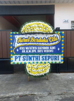 Papan Bunga Duka di Jokoh