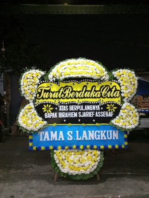 Papan Bunga Duka di Jokoh